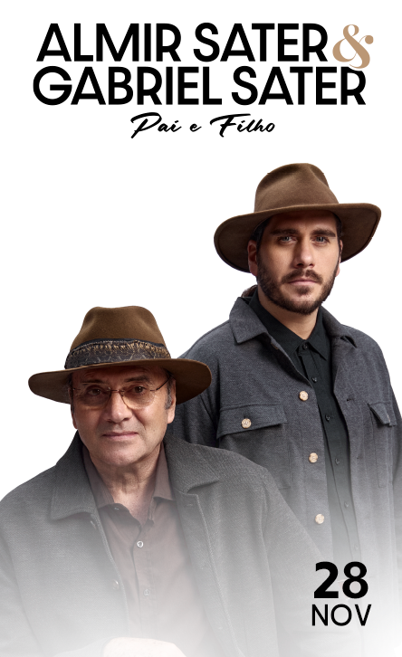 ALMIR SATER E GABRIEL SATER