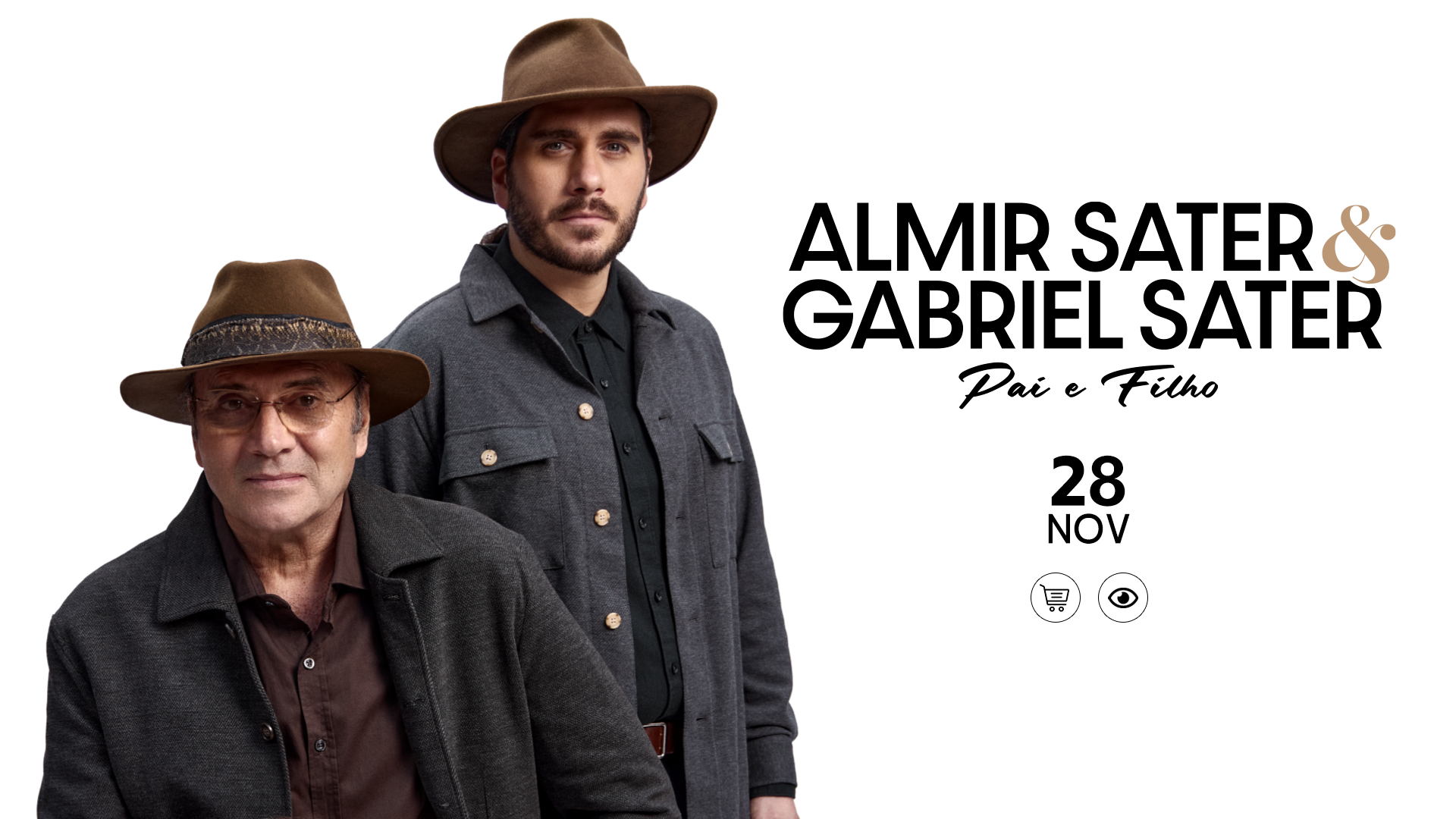 ALMIR SATER E GABRIEL SATER