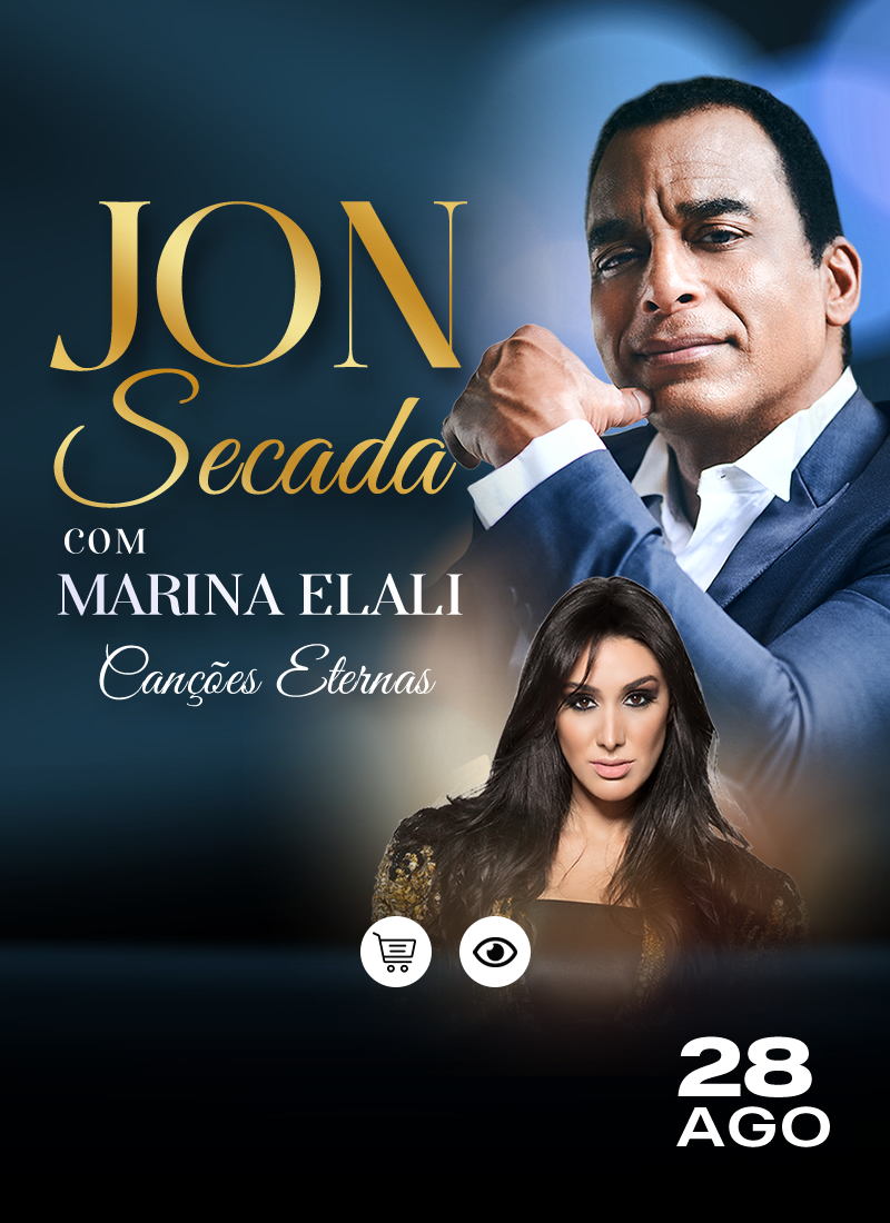 JON SECADA COM MARINA ELALI
